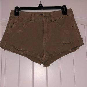 Khaki shorts